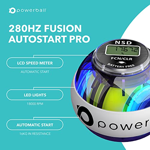 Autostart Pro Fusion Powerball - Forearm & Grip Exerciser
