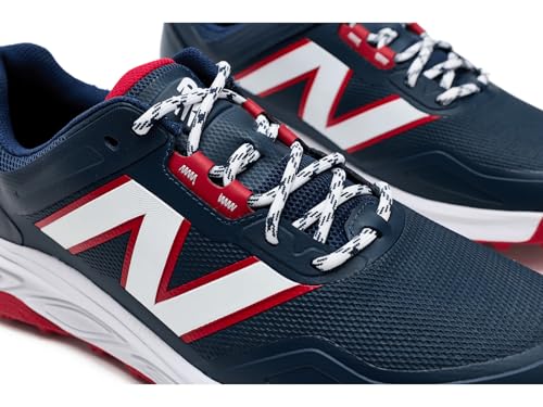 Men's Golf Shoes - New Balance Fresh Foam Contend V3 - Navy/Red