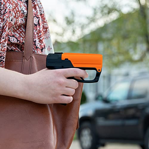 SABRE Aim and Fire Pepper Gel with 15-Foot Range, Police-Strength Self-Defense Spray