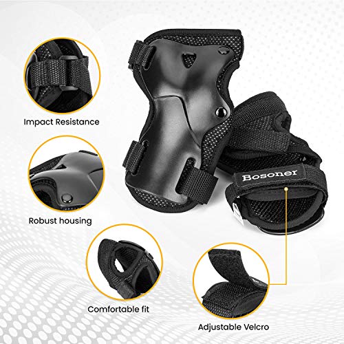 Wrist Guards for Roller Skating & Skateboarding - Large (Adults)