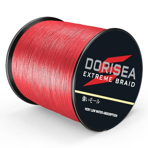 Ultra Strong Braided Fishing Line 100m 10lb Test - Red