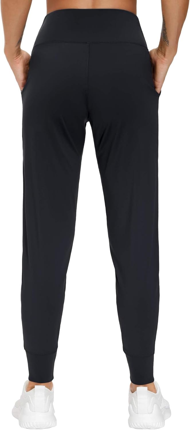 The Gym People Women's Joggers - Lightweight Athletic Pants for Yoga & Running | Tapered Fit