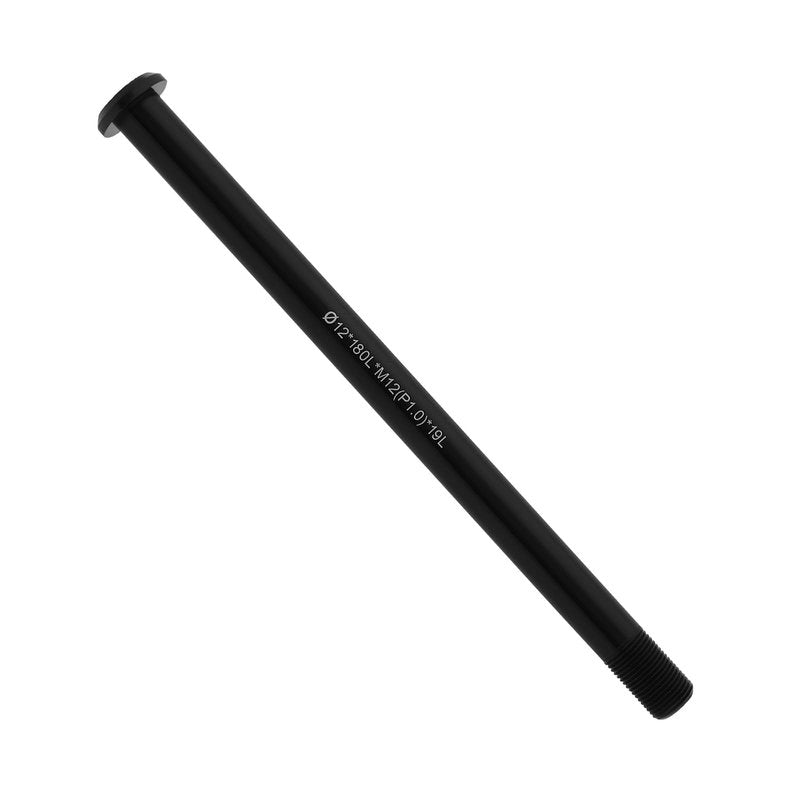 Briny River 1PC Bicycle Thru Axle ?12 * 180L*M12(P1.0)*19 Compatible with Vitus Aluminum Alloy Quick Release Axle Skewer Lever Bicycle Accessories