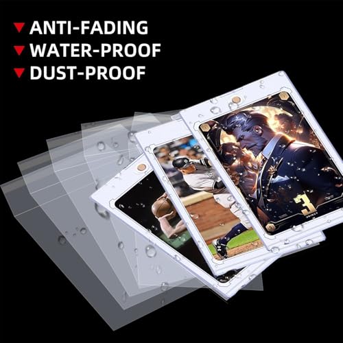 Resealable Trading Card Team Bags for Magnetic Holders - 100 Pack