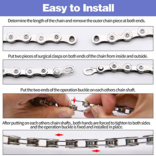 6/7/8 Speed Bike Chain Repair Kit with Chain Breaker & Link Plier