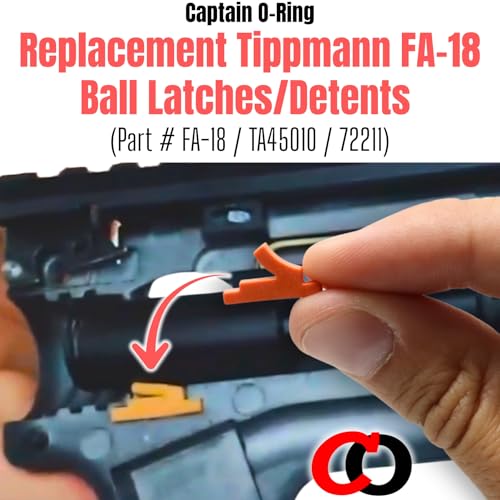 Replacement Ball Detent Latch for Tippmann Markers - 6 Pack