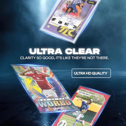 600 Clear Card Sleeves - Ultra Clear Trading Card Protectors