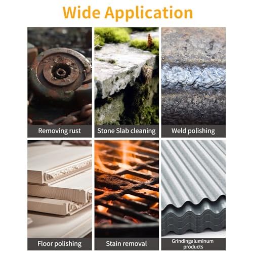 Wire Brush for Grinder - 6 Inch Fine Crimped Wire Wheel for Bench Grinder with 1/2" and 5/8" Arbor(0.012Inch Wire Size), Efficiently Polish Nuts, Bolts and Assorted Car Parts.