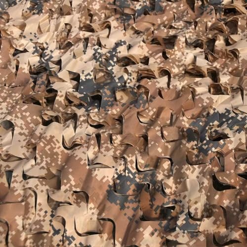 Camo Netting Roll - Desert Digital 1.5m x 1m for Hunting & Decoration