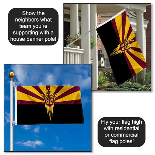 Arizona State Sun Devils 3x5 Flag with Grommets - College Sports Banner