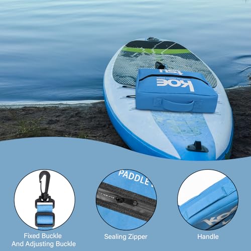 KOETSU Blue Insulated Paddle Board Cooler Bag with Adjustable Straps