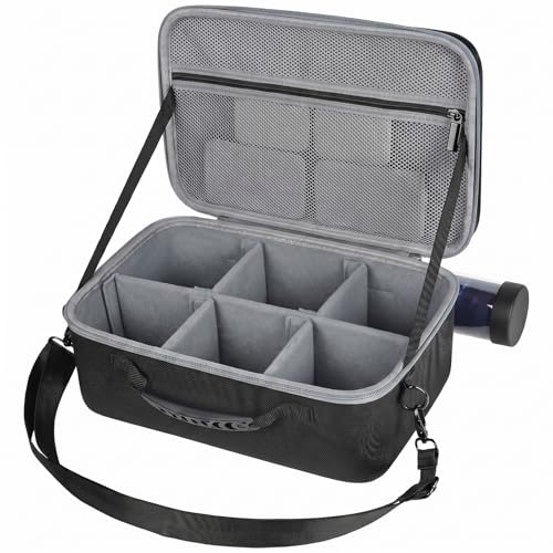 Casmilee Grey Deck Box Carrying Case for MTG/TCG Cards with Playmat Straps