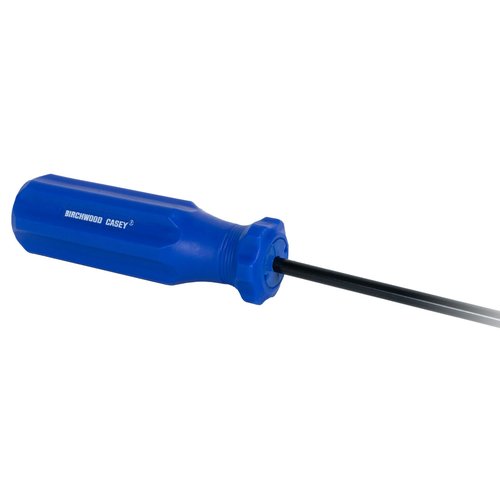 Birchwood Casey Durable Versatile Gun Maintenance Cleaning Coated Synthetic Steel One Piece Rod | 33" - for .17 Caliber and Up
