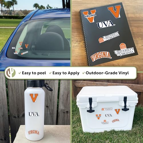 UVA Virginia Cavaliers Vinyl Decal Sticker - Premium Quality