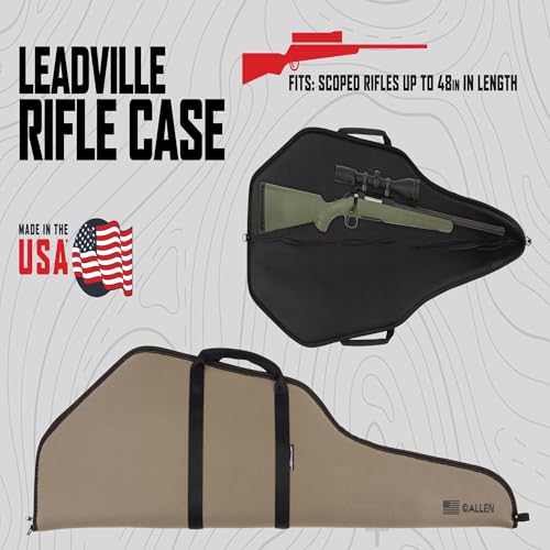 Allen Company Leadville 48" Rifle Case, Tan/Black