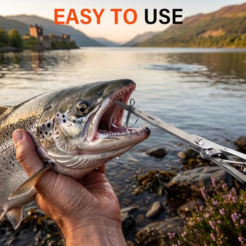 Complete Fishing Tool Set - Fish Lip Gripper & Multi-Function Pliers