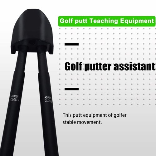Golf Putting Training Aid, Putting Aid Golf Training Equipment for Perfect Putt, Attaches to Any Putter Shaft