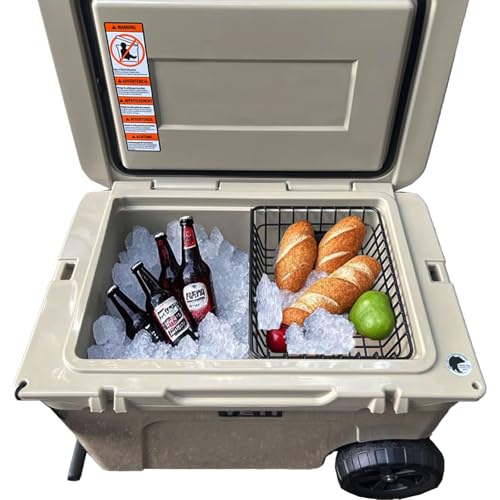1-Pack Cooler Basket for YETI Haul/Roadie 48 & 60 – Keeps Food Dry, Heavy-Duty Wire Basket