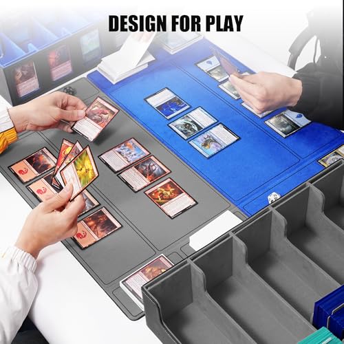 5-Row Trading Card Storage Box for 3900+ Cards with Display