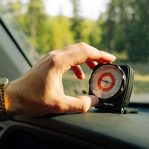 Dashboard Altimeter and Barometer - Accurate Readings up to 15,000 Feet
