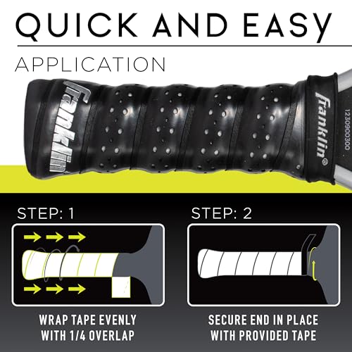 Pickleball Paddle Replacement Grip Tape - Overgrip - Black