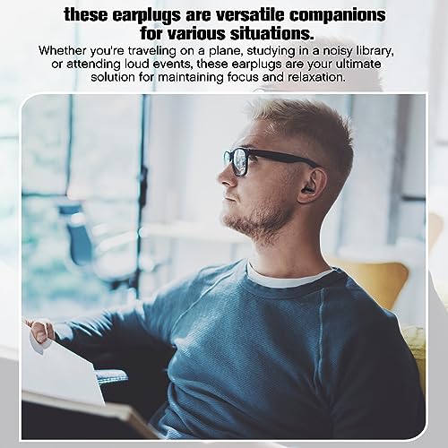 TrelaCo 200 Pairs Silicone Ear Plugs Soft Reusable Waterproof Ear Plugs for Sleeping Noise Swimming Hearing Protection Earplugs Shooting Construction Hunting Music Concerts (Black)