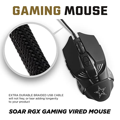 NFL Gaming Mouse V3 - New York Jets Edition, Ergonomic Design