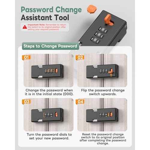 180 Degree Barn Door Combination Lock, 3 Digit Password Keyless Home Security Lock for Kitchen Cabinet, Drawer, Locker, Sliding Closet Doors - Sturdy and Practical Gate Latch (1, Black)