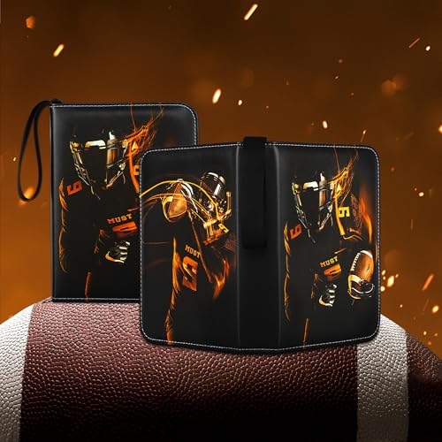 RONMONG Football Card Binder 440 Pockets, Sports Trading Card Album, Football Style