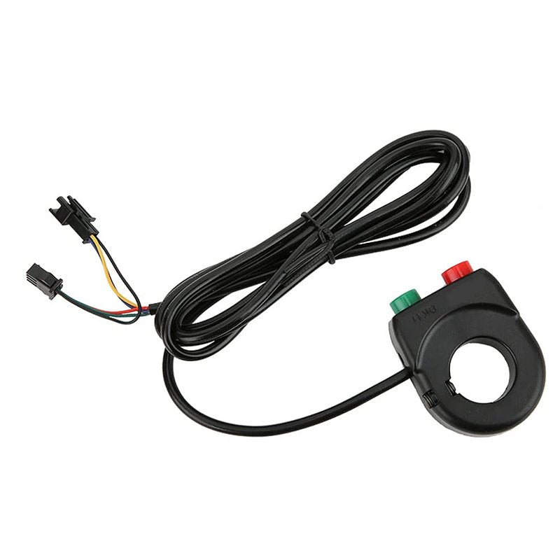 VGEBY 2 in 1 Push Button Switch Motorcycle Handlebar Headlight Switch Handle Scooter Electric