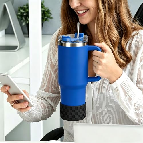 Silicone Boot Sleeve for Stanley 20-40oz Quencher Cup - Black