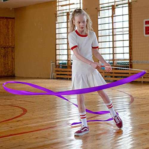 Dance Ribbons Set - 78.7 Inch Twirling Streamers with Wand