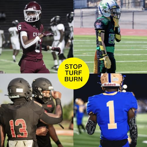 Football Turf Tape - 4" x 16' Sweat & Rain Resistant Protection
