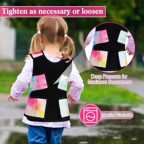 Janmercy Kid Compression Vest Tie Dye Small Age 2-4 & 5-9 Breathable Neoprene