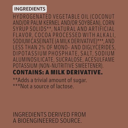 Chocolate Creme Zero Sugar Powder Coffee Creamer - 10.2 Ounce