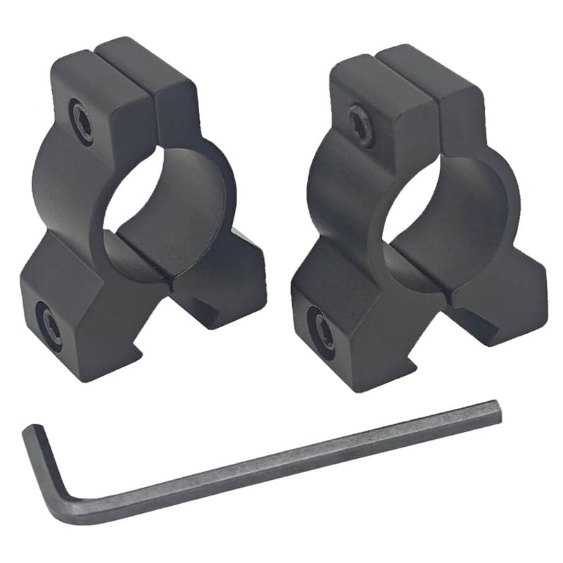 Calitte 19mm Flashlight Fixed Clamp with Stainless Steel Screws