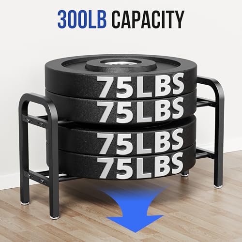 2-Tier Dumbbell Rack - Adjustable Width, 300 lb Capacity