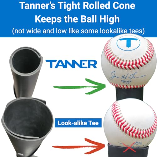 Adjustable Baseball & Softball Batting Tee - 26" to 43" Height