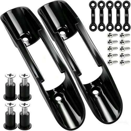 4PCS Kayak Paddle Holder Clips with 5 Kayak Pad Eyes - Universal