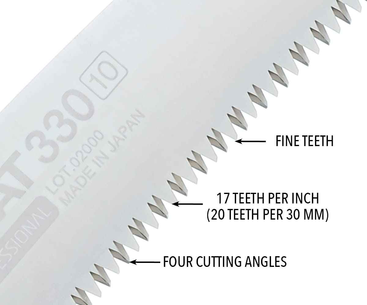 Silky Replacement Blade Only ZUBAT 330mm Fine Teeth (279-33)