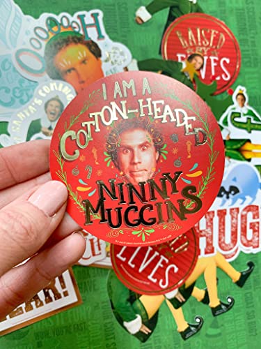 Elf Movie Die-Cut Sticker Pack - 24 Foil Accent Stickers