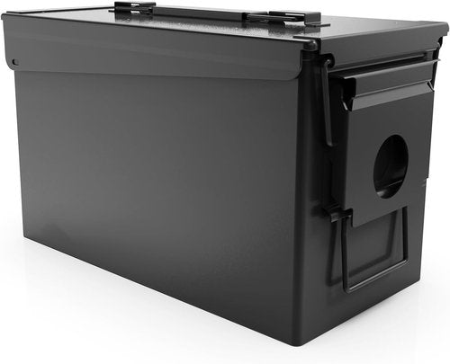 HARDROCK Metal Ammo Can - Durable Storage Box for Ammo | Heavy-Duty Steel Construction