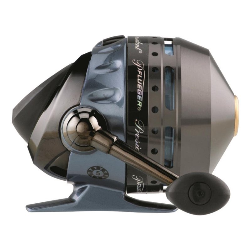 Pflueger President Spincast Reel, Size 10 Fishing Reel, Right/Left Handle Position, Aluminum Spool, Dial Drag System , multicolor