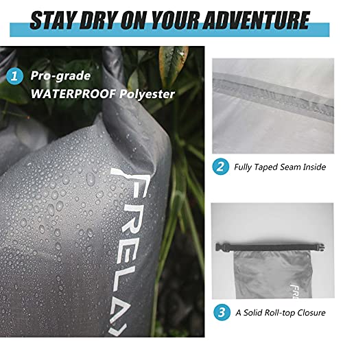 Ultralight Waterproof Dry Bag Set - 5 Sizes for Outdoor Gear