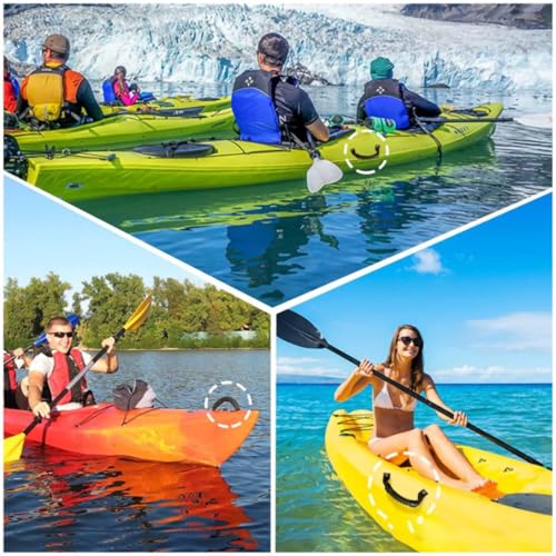 Kayak Carry Handles - 2 Pack Durable Lift Handles for Canoe & Luggage