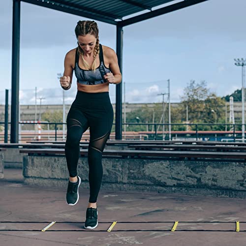 Adjustable Agility Ladder Set for Speed Training - 20 Ft with Cones & Parachute