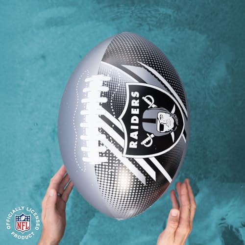 18” Inflatable Football - Las Vegas Raiders Beach Ball