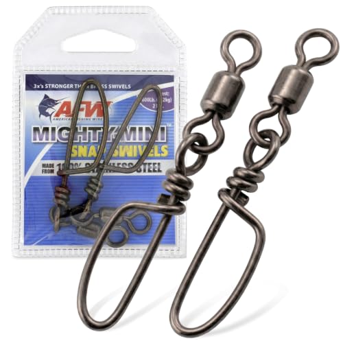 Mighty-Mini Wire Fishing Swivels - Size #4/0, 600 Lb Test