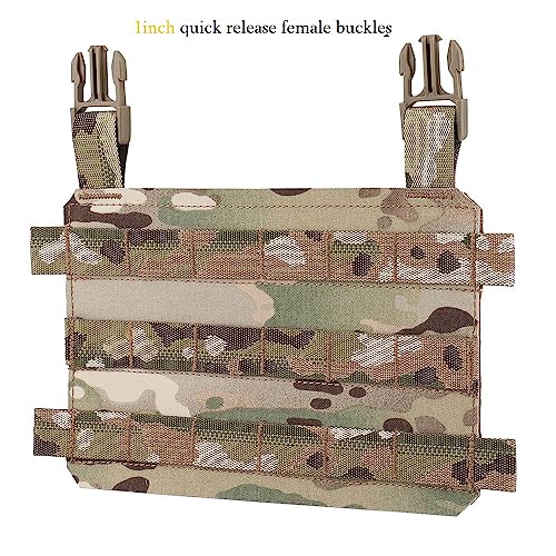 Gadehut Molle Placard Panel for Tactical Chest Rig Plate Carriers