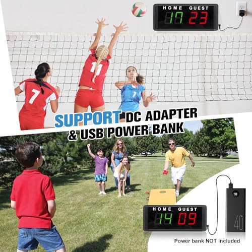 LED Electronic Scoreboard with Remote & Tripod - Small